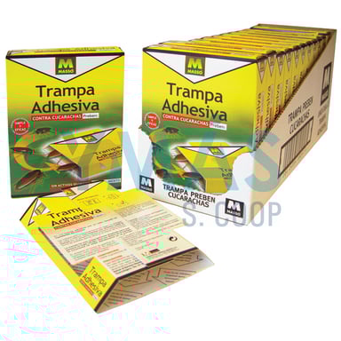 TRAMPA ADHESIVA PREBEN CONTRA CUCARACHAS