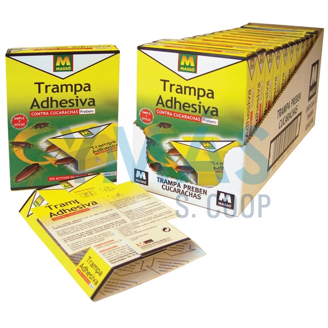 TRAMPA ADHESIVA PREBEN CONTRA CUCARACHAS