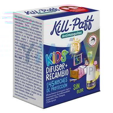 KILL PAFF APARATO + RECAMBIO KIDS ANTI MIEDO