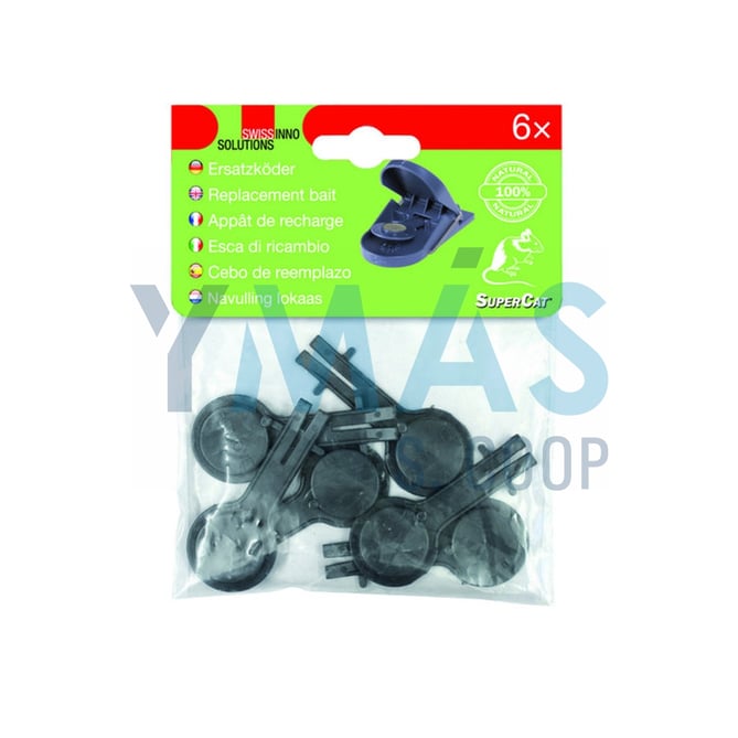 CEBO RATONES SUPERCAT (6UNDS)