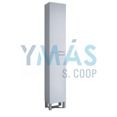 COLUMNA BAÑO 2 PUERTAS BLANCO 182X30X25