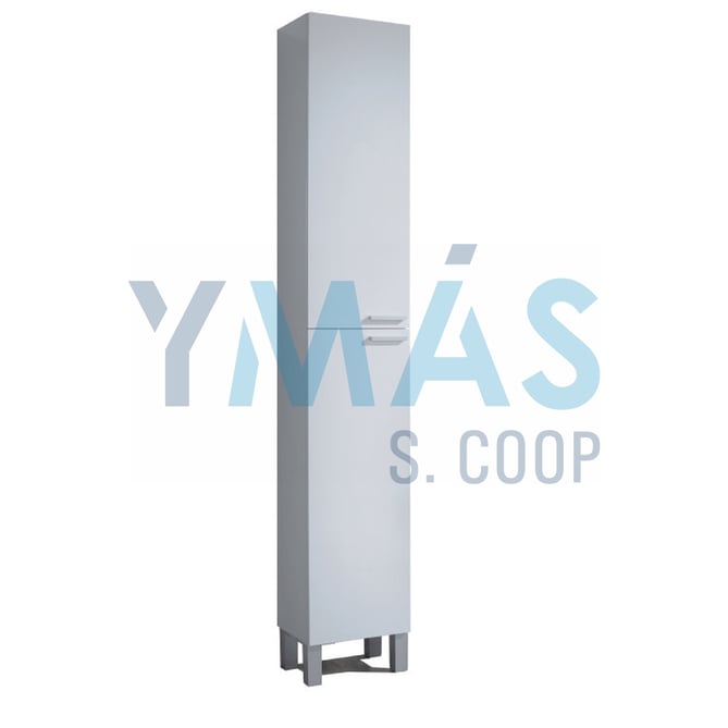 COLUMNA BAÑO 2 PUERTAS BLANCO 182X30X25