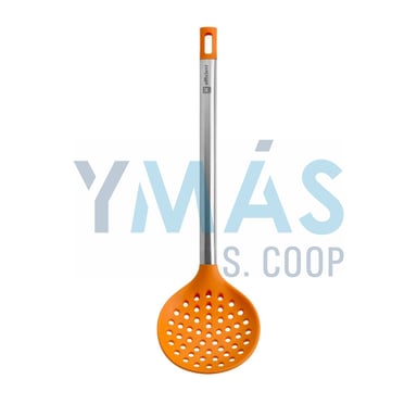ESPUMADERA SILICONA MANGO INOX EFFICIENT 33.6CM