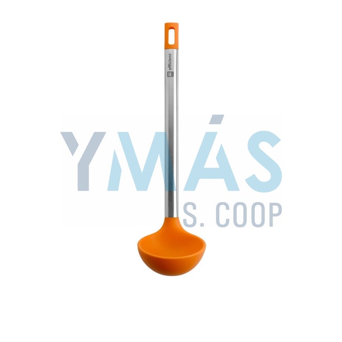 CAZO SOPA SILICONA MANGO INOX EFFICIENT 32CM