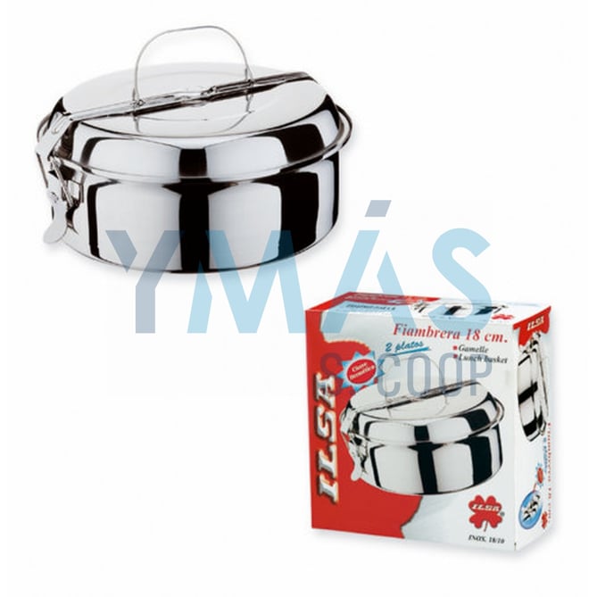 FIAMBRERA INOX REDONDA 16CM