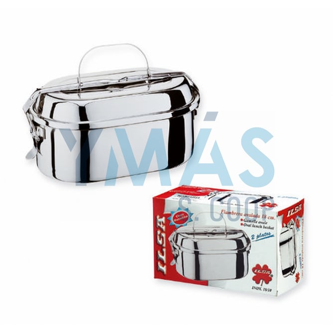 FIAMBRERA INOX OVALADA 16CM