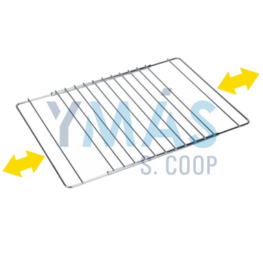 REJILLA HORNO CROMADA EXTENSIBLE 38,5-55CM