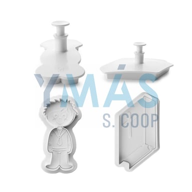 CORTAPASTAS CON EXPULSOR PLASTICO NIÑO COMUNION