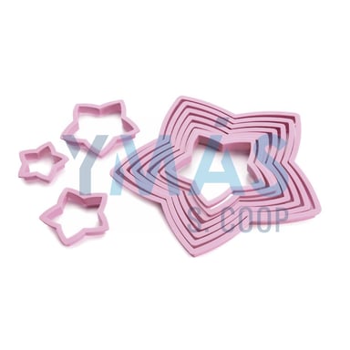 SET 10 CORTAPASTAS PLASTICO ABETO