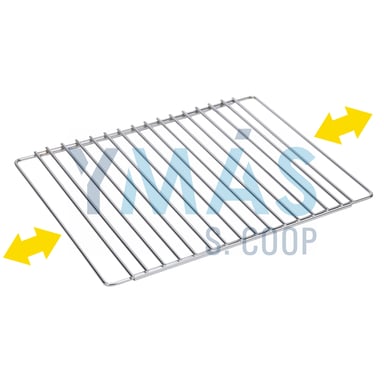 REJILLA HORNO CROMADA EXTENSIBLE 42-60CM