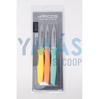 JUEGO COCINA 3 CUCHILLOS COLORES