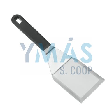 ESPATULA PLANCHA RECTANGULAR ACERO INOX MANGO PP