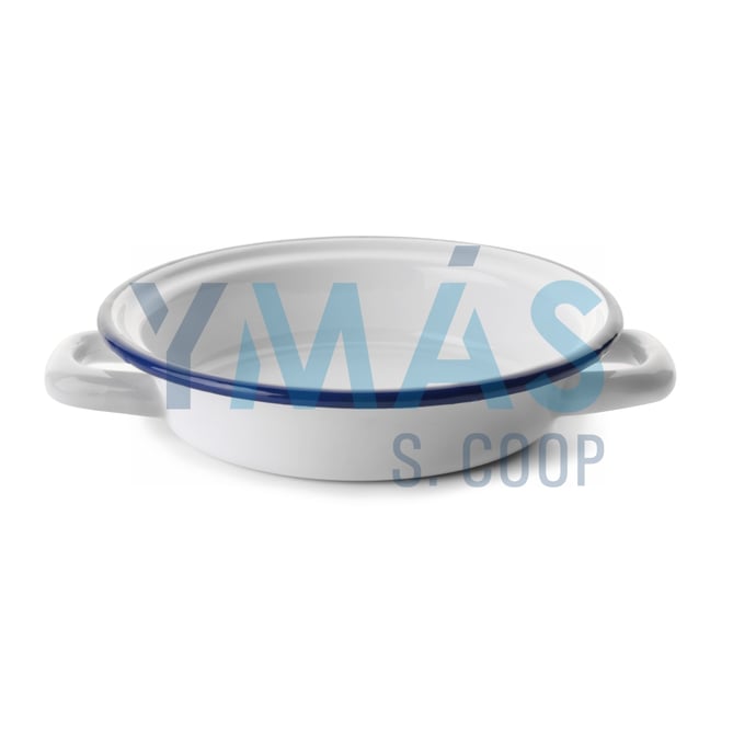 PLATO TAPAS ACERO ESMALTADO 14CM