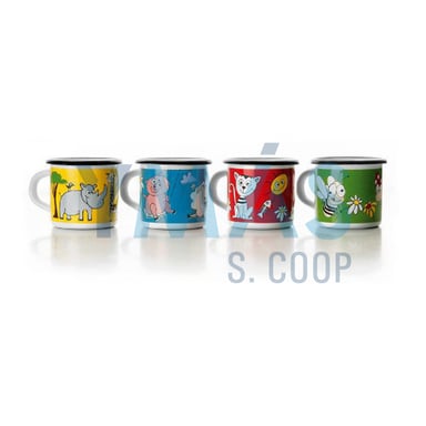 POTE INFANTIL SURTIDO ACERO ESMALTADO 0,4L