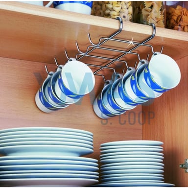 COLGADOR TAZAS INTERIOR ARMARIO 28X22X8