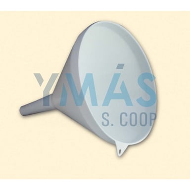 EMBUDO PLASTICO 29CM BLANCO