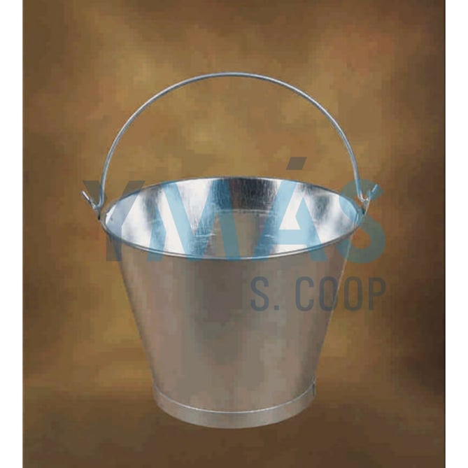 CUBO GALVANIZADO CONICO 12" 30CM 10L