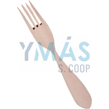 TENEDOR MADERA 20CM