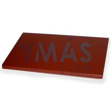 TABLA CORTE POLIETILENO MARRON 325X265X20MM