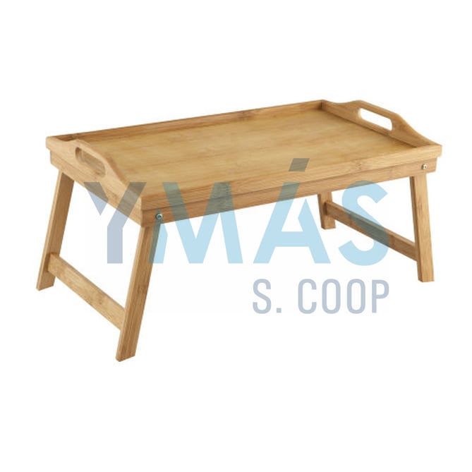 BANDEJA BAMBU CON PATAS 50X30X21 INALSA