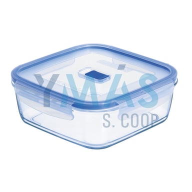HERMETICO CRISTAL CUADRADO ALAS ACTIVE 16CM