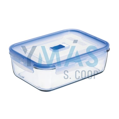 HERMETICO CRISTAL RECTANGULAR ALAS ACTIVE 22X16CM