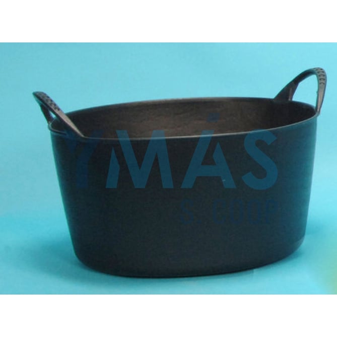 CAPAZO PLASTICO NEGRO 14L