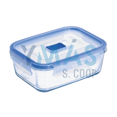 HERMETICO CRISTAL RECTANGULAR ALAS ACTIVE 16X11CM
