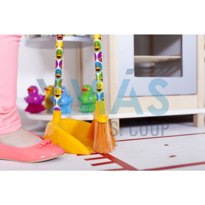 SET ESCOBA Y RECOGEDOR DUCK KIDS