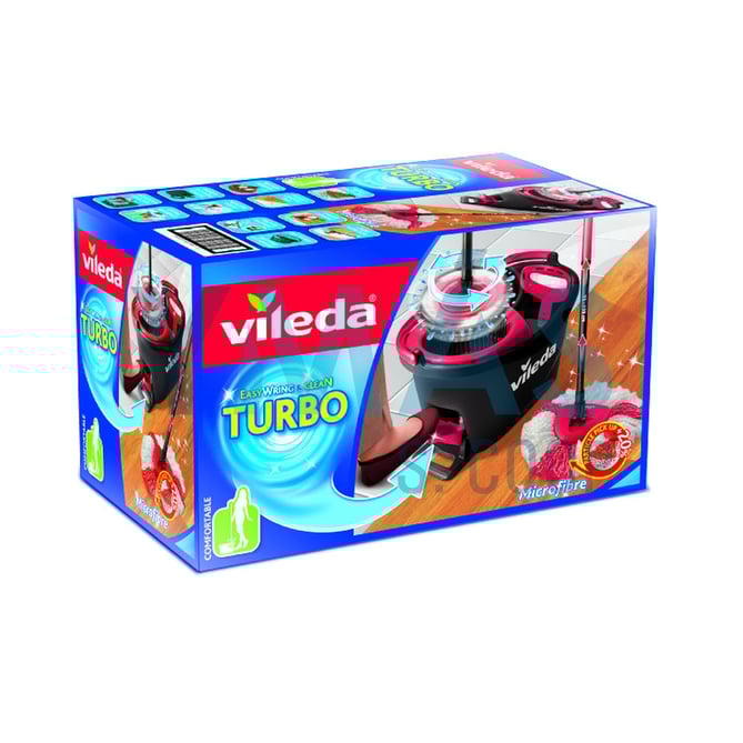 CONJUNTO FREGAR TURBO C/PEDAL C/CENTRIF. VILEDA