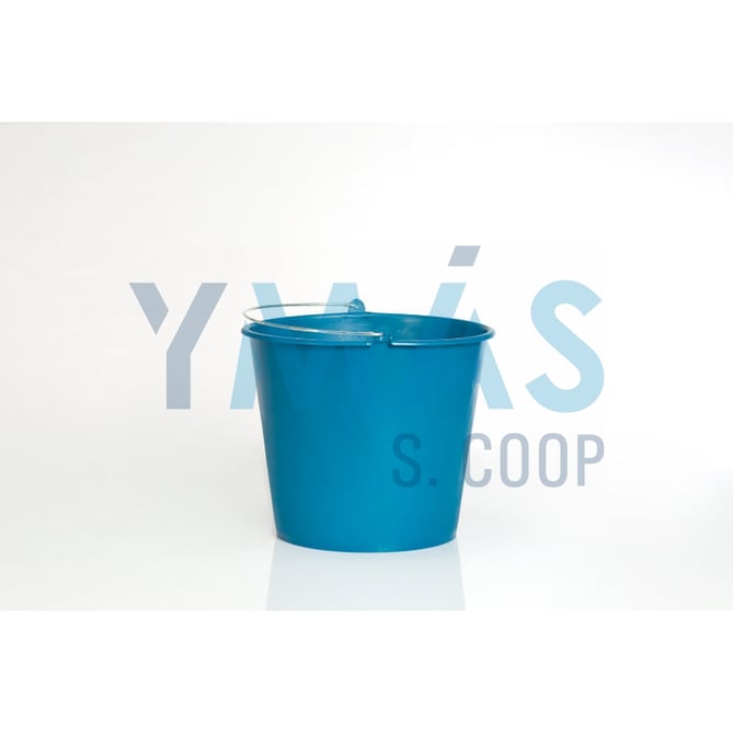CUBO AGUA PLASTICO AZUL 12L