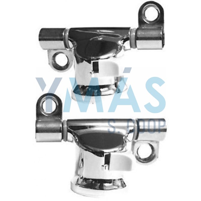 BISAGRA DESMONTABLE ASIENTO WC DAMA INOX 2UDS