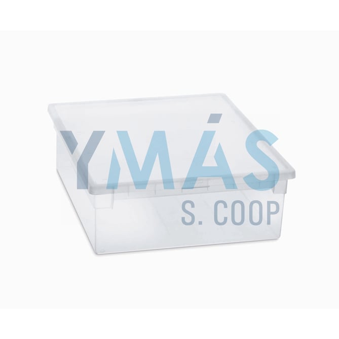 CAJA MULTIUSOS 22L TRANSPARENTE 37.6X52X13.9CM