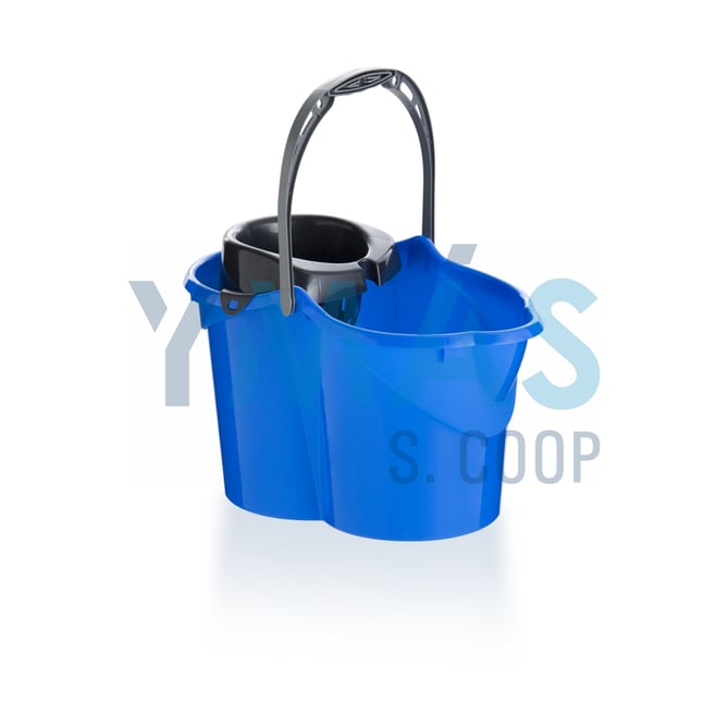 CUBO FREGAR C/ESCURRIDOR 15L AZUL
