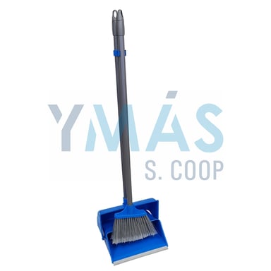 RECOGEDOR PLEGABLE + ESCOBA 26X25CM 90MM