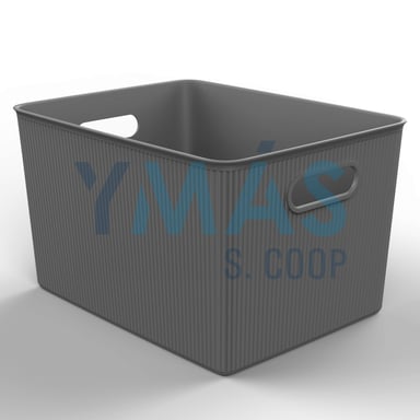 CESTA ORDENACION 22L GRIS 23X38.5X29.4