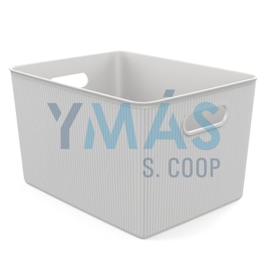 CESTA ORDENACION 22L BLANCA 23X38.5X29.4