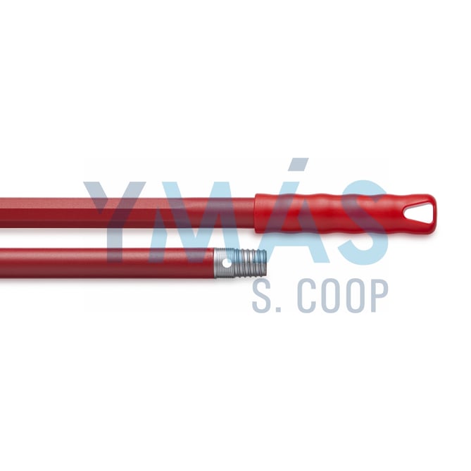 MANGO ESCOBA ALU-PRO 1,40M ROJO