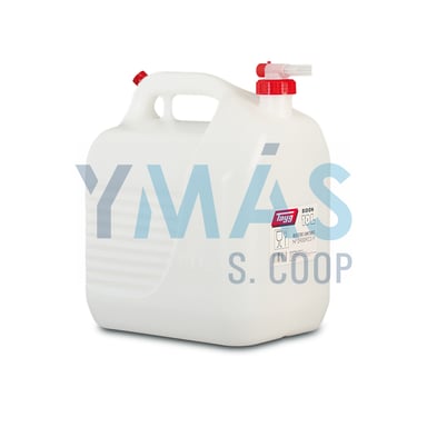 BIDON DE HDPE TAPON/GRIFO 10L