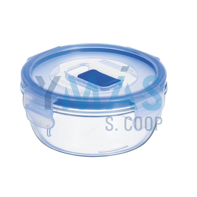 HERMETICO CRISTAL REDONDO ALAS ACTIVE 12X5CM