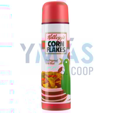 TERMO CORN FLAKES ROJO 450ML