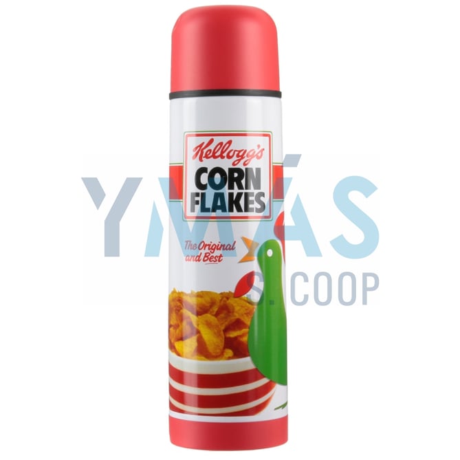 TERMO CORN FLAKES ROJO 450ML
