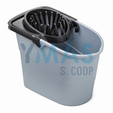 CUBO FREGAR C/ESCURRIDOR 13L GRIS