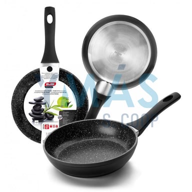 SARTEN ALUMINIO INDUCCION PIEDRA 16CM