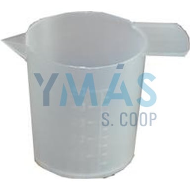 JARRA MEDIDORA PLASTICO GRADUADA 50ML