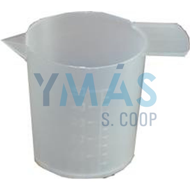 JARRA MEDIDORA PLASTICO GRADUADA 50ML