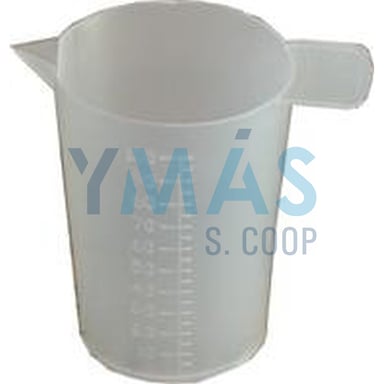 JARRA MEDIDORA PLASTICO GRADUADA 100ML