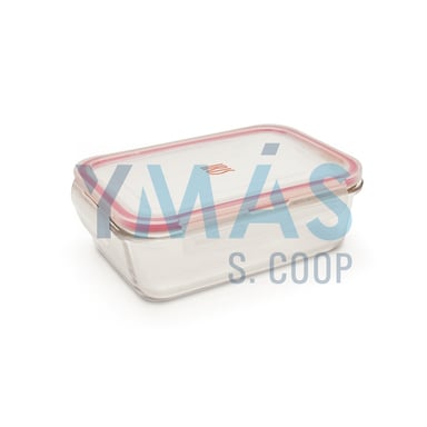 HERMETICO CRISTAL RECTANGULAR 0.57L