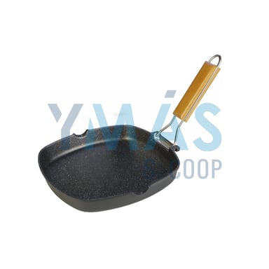 GRILL LISO ALUMINIO FUNDIDO ECOCHEF M/ABATIBLE 28