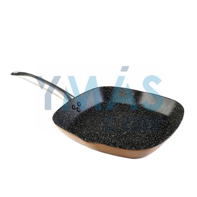 GRILL LISO FORJADO INDUCCION COBRE 28CM